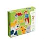 DJECO Drewniana układanka magnetyczna MOTYWY Z FARMY DJ03110