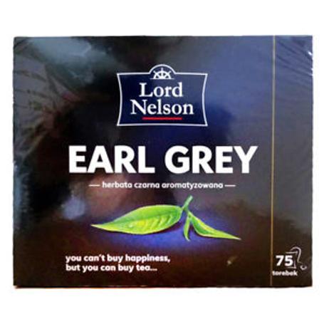 Herbata Lord Nelson EARL GREY  75exp.