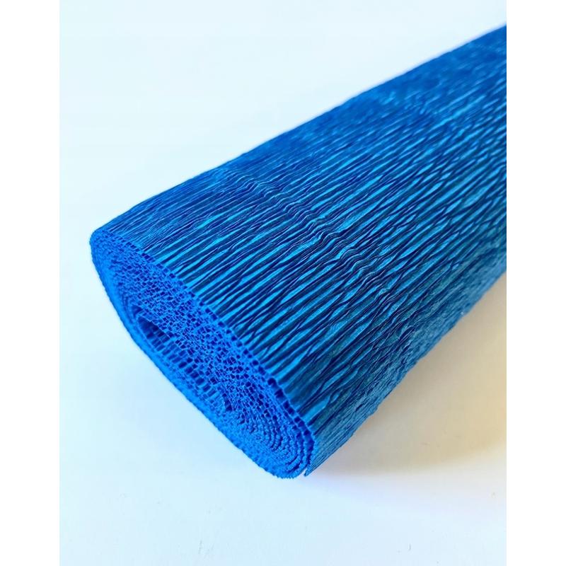 Bibuła marszczona CREATINO 50cm x 200cm  niebieski