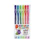 Długopisy FUN&JOY - zestaw 6 kolorów fluo