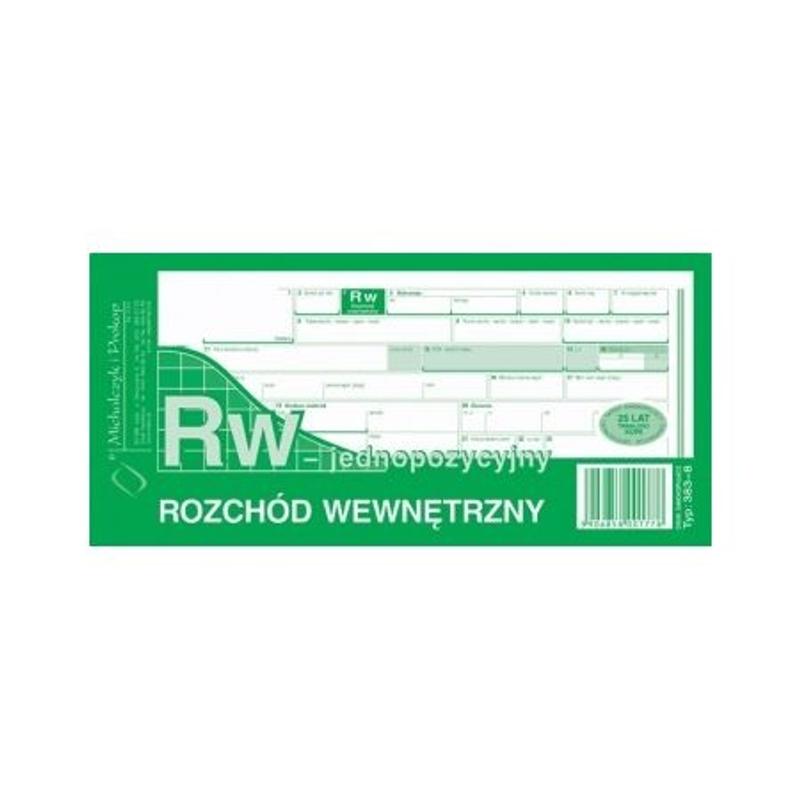 Druk RW rozchód wewnętrzny 1/3 A4 383-8 M&P