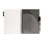 Kołozeszyt A4 100k PUKKA PAD Project Book 3102(BK)-WPC czarnolimonkowy