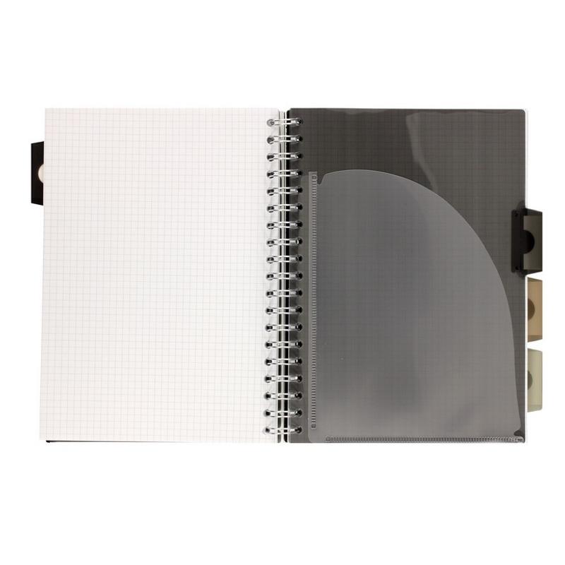 Kołozeszyt A4 100k PUKKA PAD Project Book 3104(DL)-WPC zielony