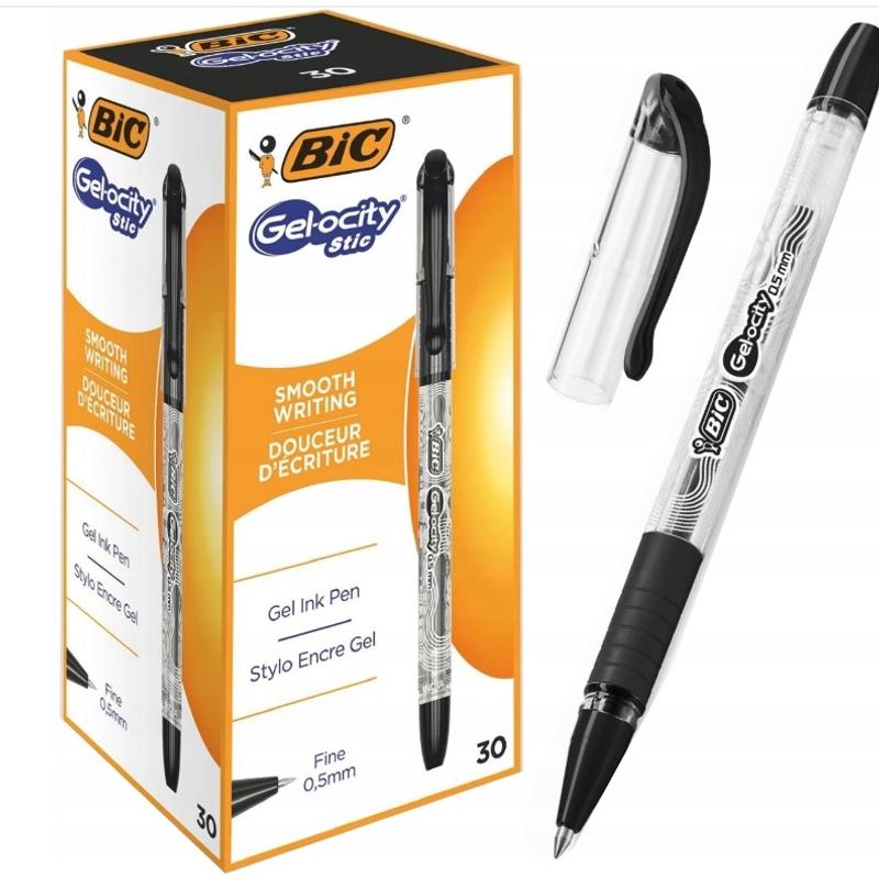 Długopis BIC żelowy Gelocity Stick 0,5 - czarny