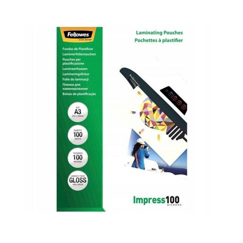 Folia laminacyjna A3 100mic FELLOWES