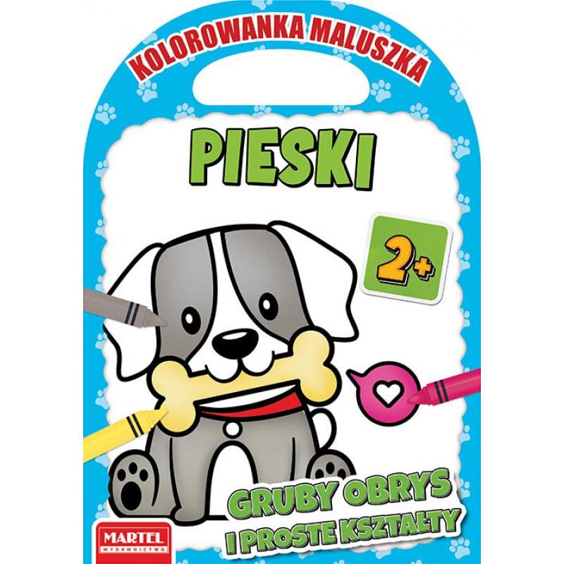 MARTEL Kolorowanka maluszka - PIESKI   16 stron