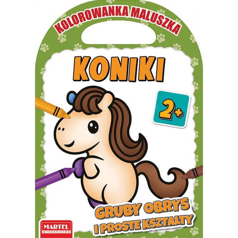 MARTEL Kolorowanka maluszka - KONIKI  16 stron