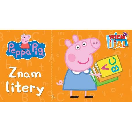 MARTEL Znam litery ŚWINKA PEPPA - Wiem i ja cz.4