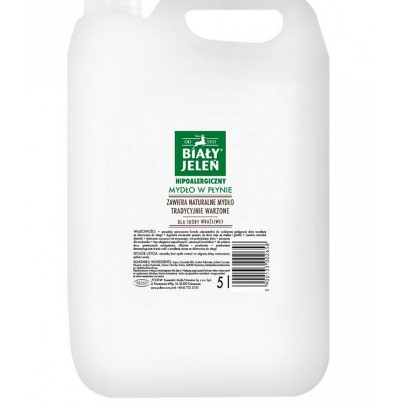 Mydło w płynie BIAŁY JELEŃ 5L