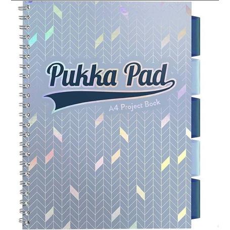 Notes A4 na spirali 200 stron Project Book PAD 200 Light Blue Triangle - 3006-GLE(SQ)