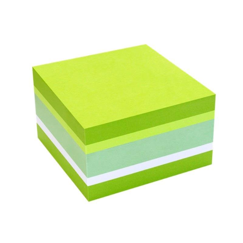 Notes samoprzylepny 75x75  TRES fluo Bazylia - 450 kartek