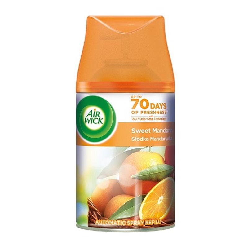 Odświeżacz powietrza AIR-WICK spray 250ml - zapas/wkład - Słodka mandarynka