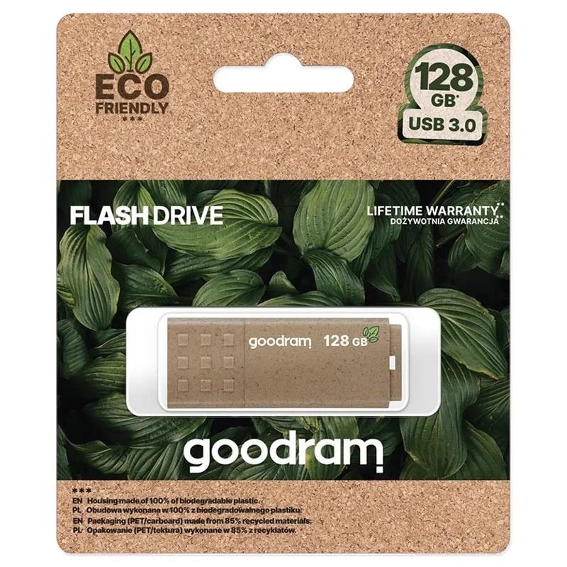 Pamięć/Pendrive 128 GB GOODRAM Eco USB 3.2 gen1 - brązowy