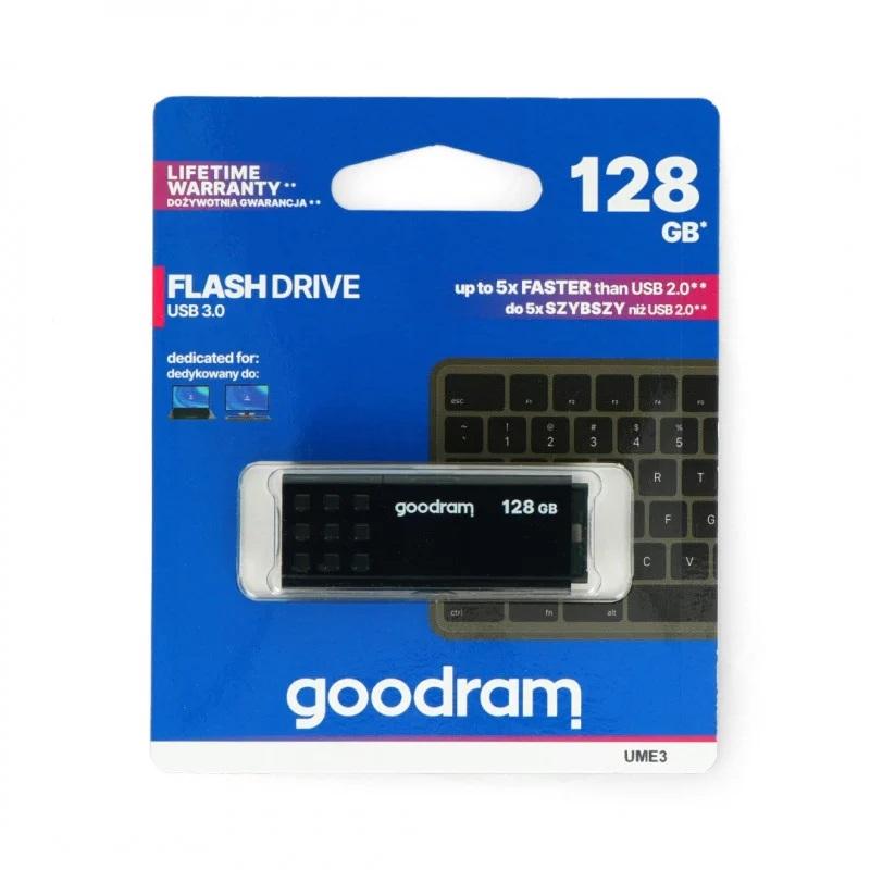 Pamięć/Pendrive 128 GB GOODRAM UME3 USB 3.2 gen1 - czarny