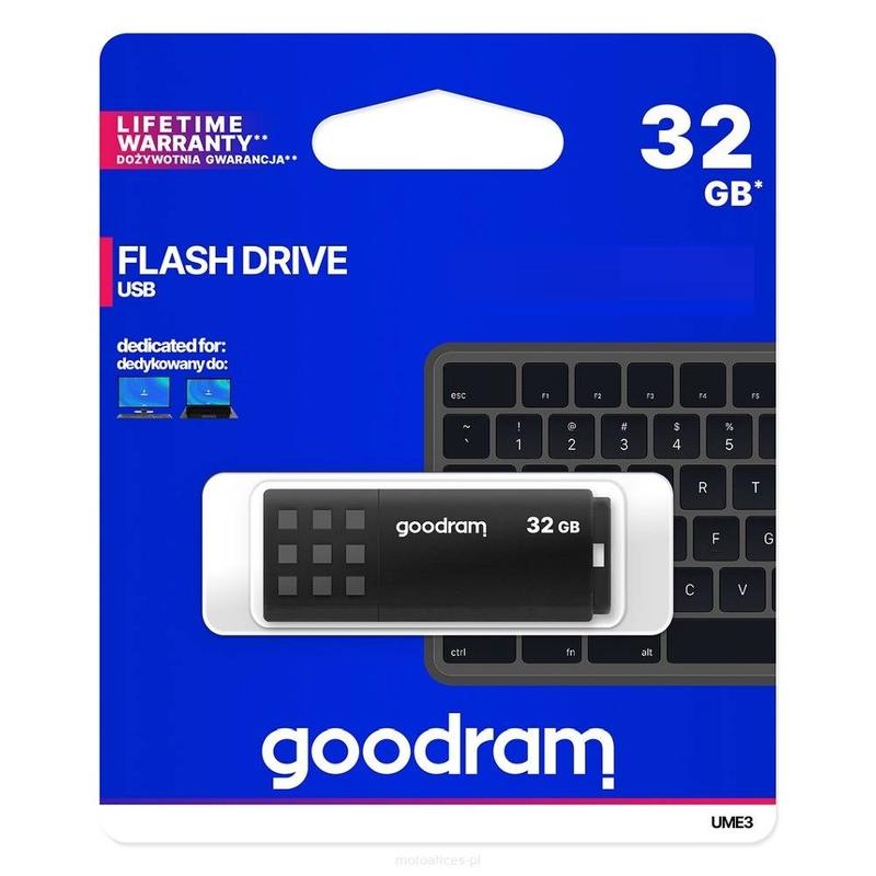 Pamięć/Pendrive 32 GB GOODRAM UME3 - czarny