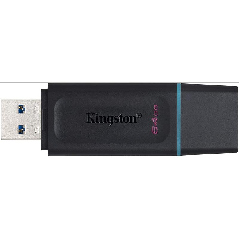 Pamięć/Pendrive 64 GB KINGSTON DTX - czarny z zawieszką