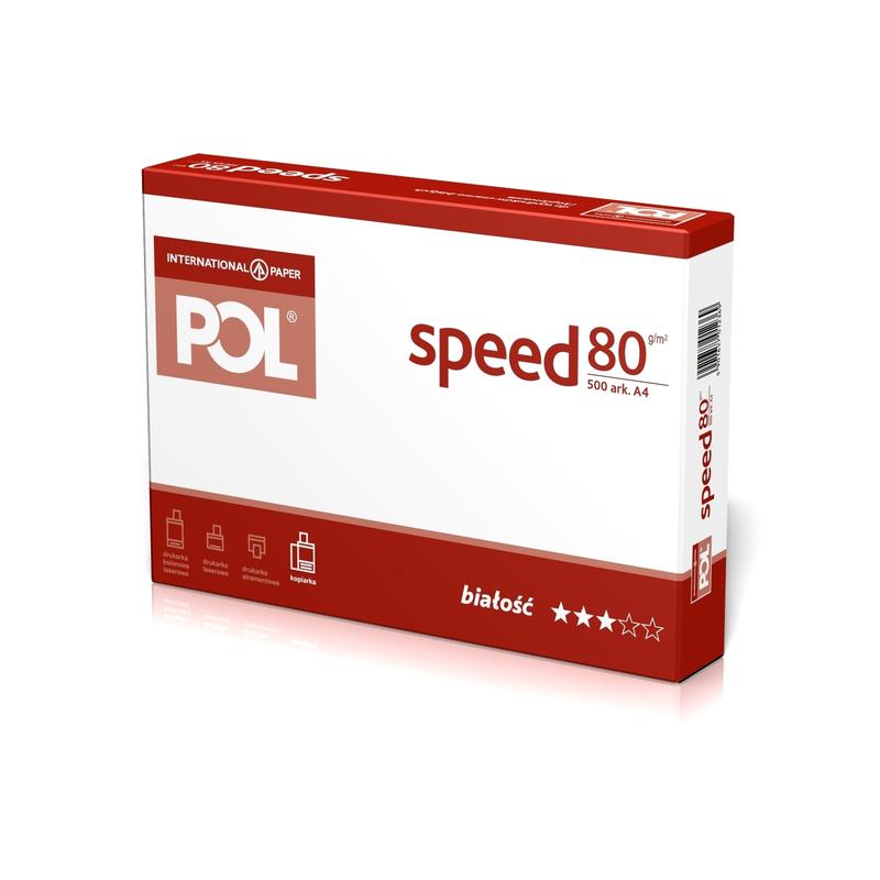 Papier ksero A4 POLSPEED 80g a 500ark.