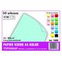 Papier A4 kolor 50 arkuszy TYPOGRAF (74006) - jasnoniebieski