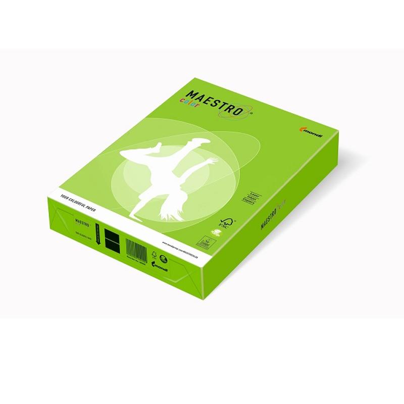Papier A4 kolor Maestro MA42 spring green 80g