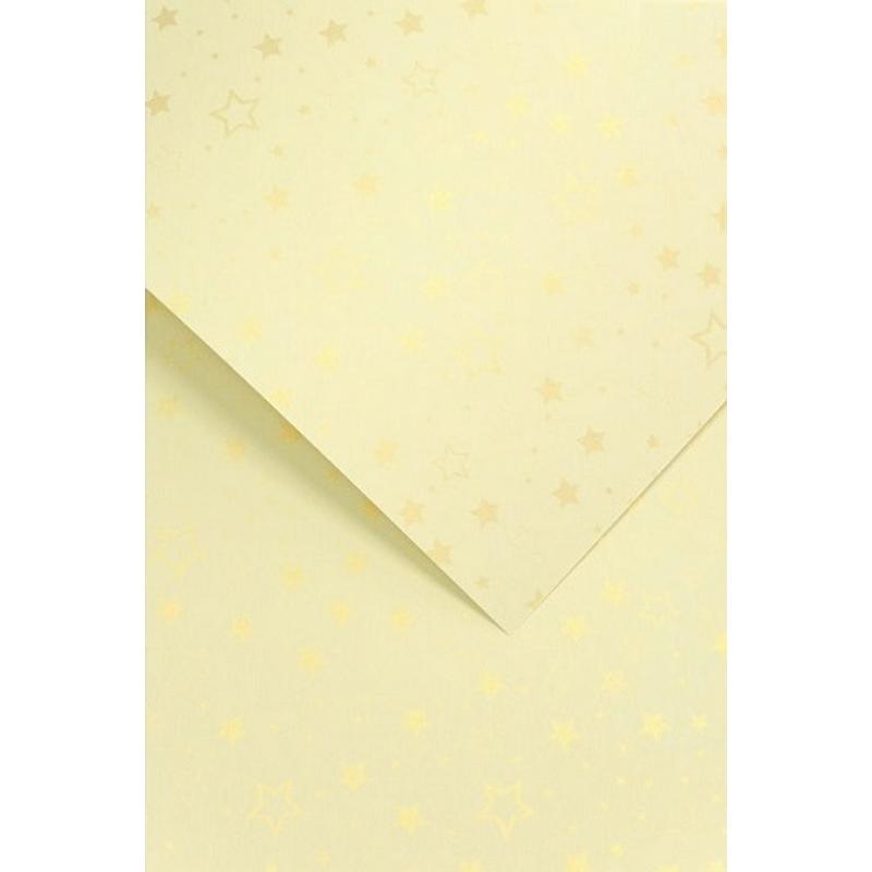 Papier wizytówkowy ozdobny GALERIA PAPIERU GWIAZDKI 200g/20 ark. - 208928