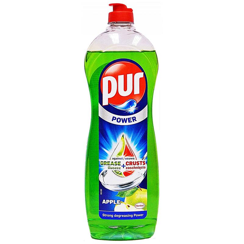 Płyn do naczyń PUR 750ml - jabłko