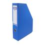 Pojemnik na dokumenty ścięty bok DONAU, PP, A4/75mm, niebieski