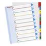 Przekładki do segregatora A4 1-10 ESSELTE 100193
