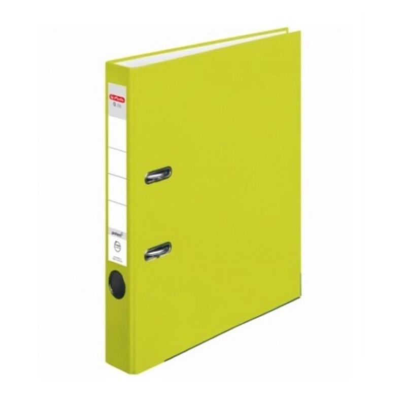 Segregator A4 5cm HERLITZ Limonkowy