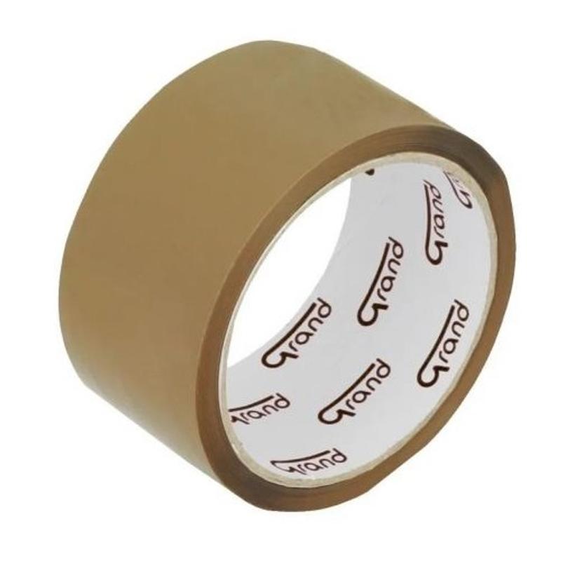 Taśma pakowa GRAND akrylowa 48mm/50mb 6szt 130-1929 - brązowa