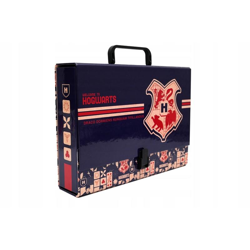 Teczka z rączką dziecięca BENIAMIN tekturowa - Harry Potter