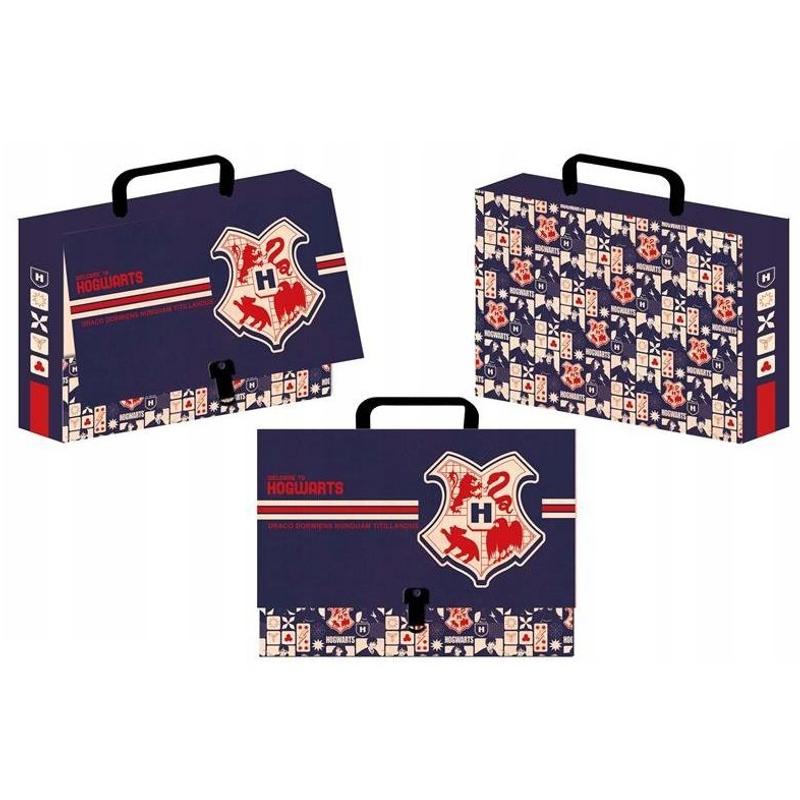 Teczka z rączką dziecięca BENIAMIN tekturowa - Harry Potter