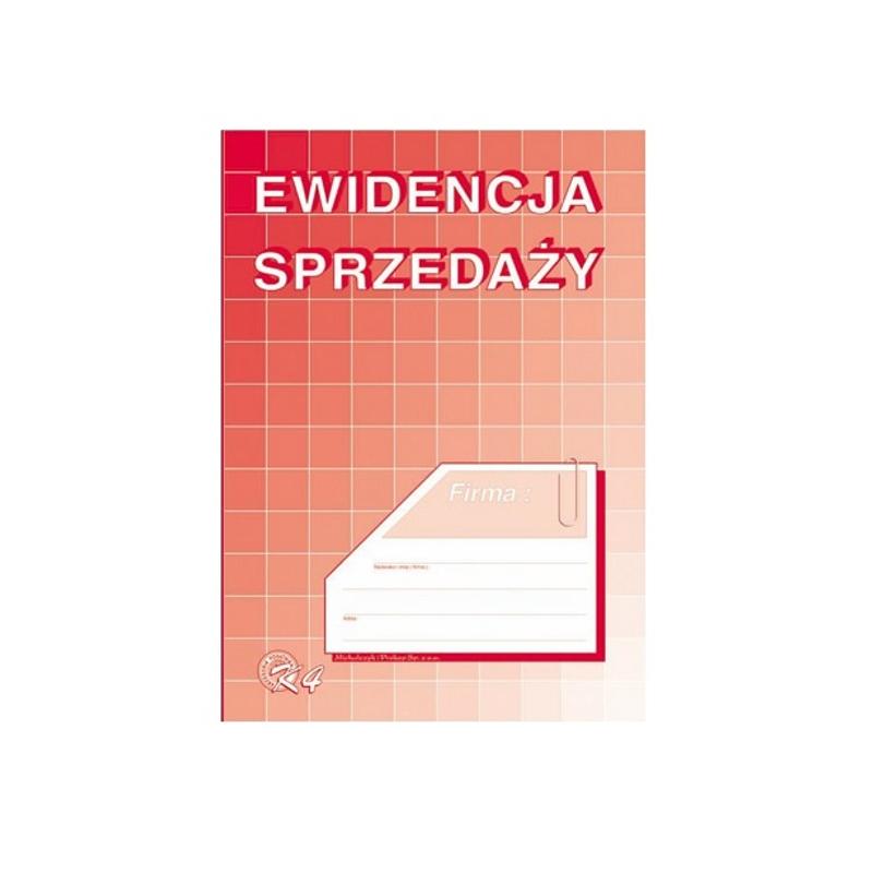 Druk Ewidencja VAT sprzedaży A5 K-4