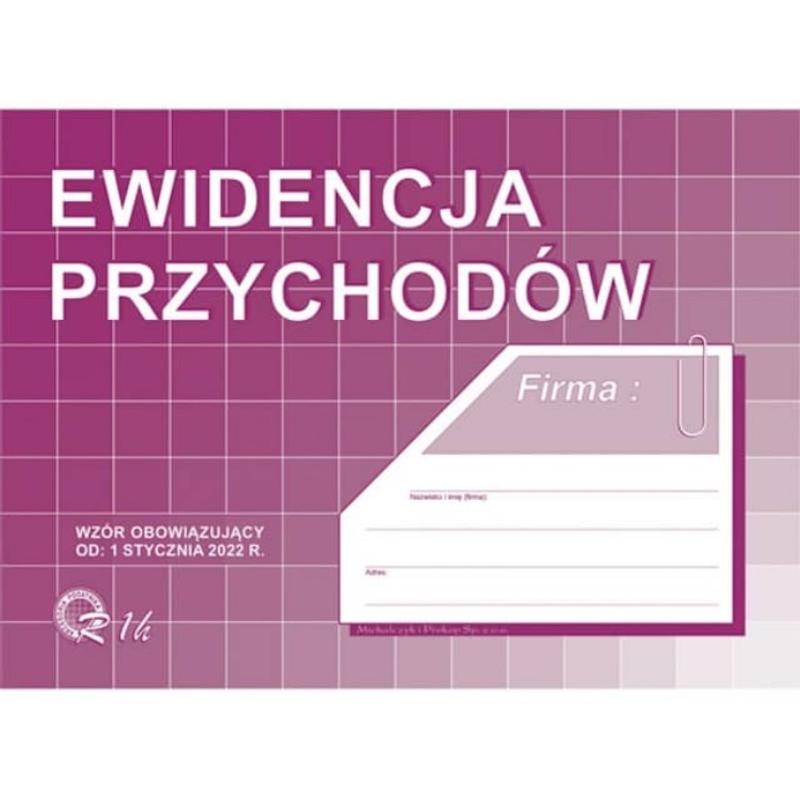 Druk Ewidencja przychodów A5 R1h