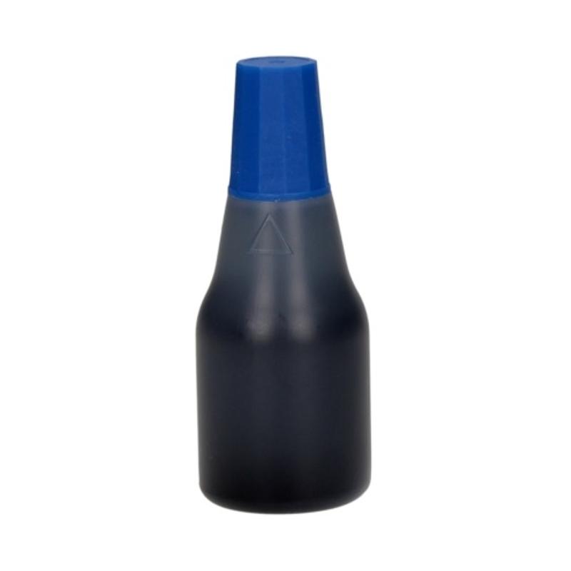 Tusz do stempli COLOP 25ml - metalowych na bazie oleju - niebieski