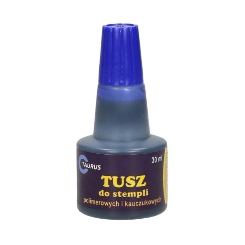 Tusz do stempli TAURUS 30ml - Niebieski