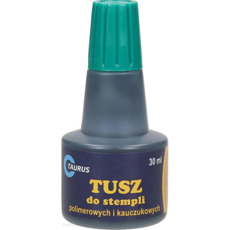 Tusz do stempli TAURUS 30ml - zielony