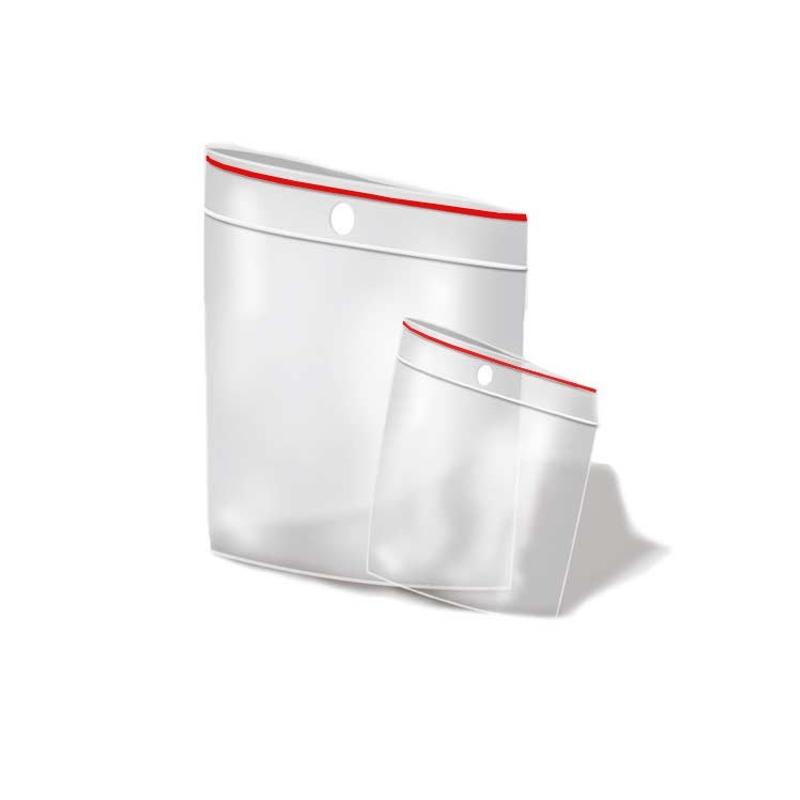 Worki PE zamek strunowy  14x15 /a 100szt.