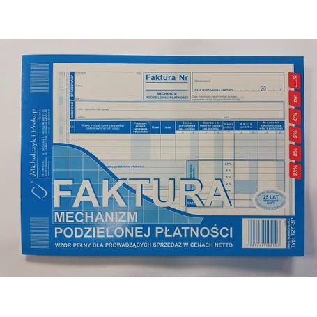 Druk Faktura A5 127-3 netto - pełna