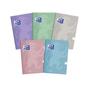 Zeszyt A5 60k  linia -OXFORD TOUCH pastel z marginesem mix okładek