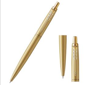 Długopis PARKER Jotter XL stalowy CT złota skuwka - złoty