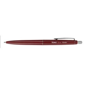 Długopis TOMA TO-031  1mm BORDOWY