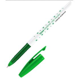 Długopis TOMA 059 SUPERFINE  nasadka - zielony