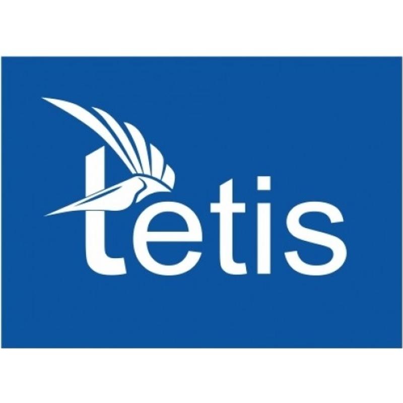 Zszywacz TETIS metalowy SENSO mini (12arkuszy) niebieski - seria 82