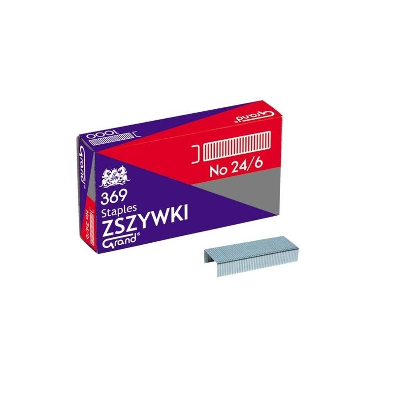 Zszywki 24/6  GRAND STAPLES 369