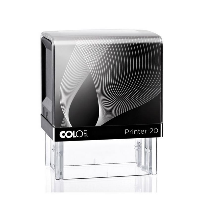 Automat do pieczątki bez gumki COLOP PRINTER IQ 20 poduszka nienasączona BLANCO