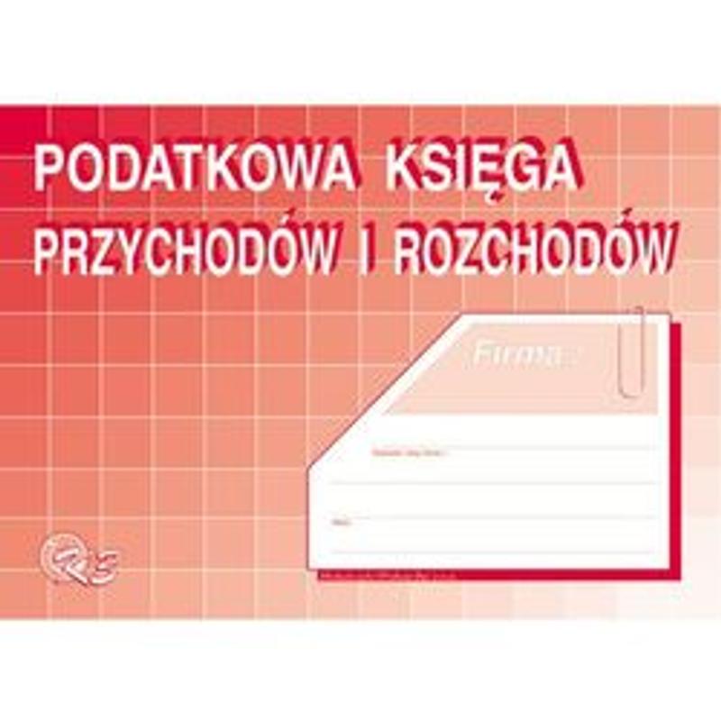 Druk Podatkowa książka A5 48 str przychodu i rozchodu K3