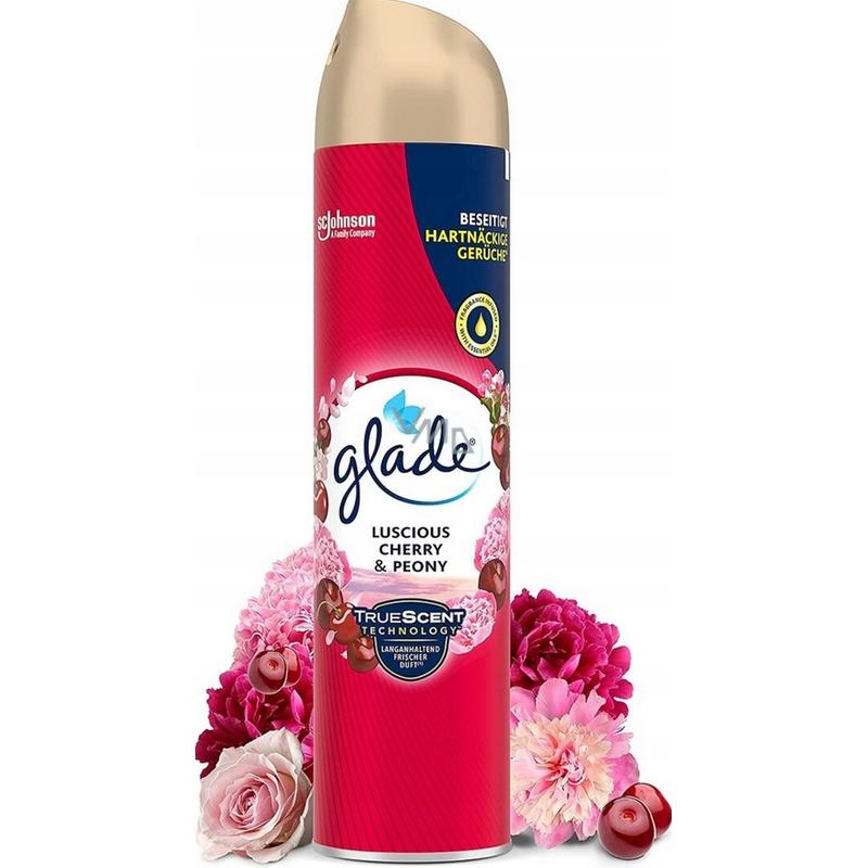 Odświeżacz powietrza BRISE-GLADE spray 300ml  - LUSCIOUS CHERRY