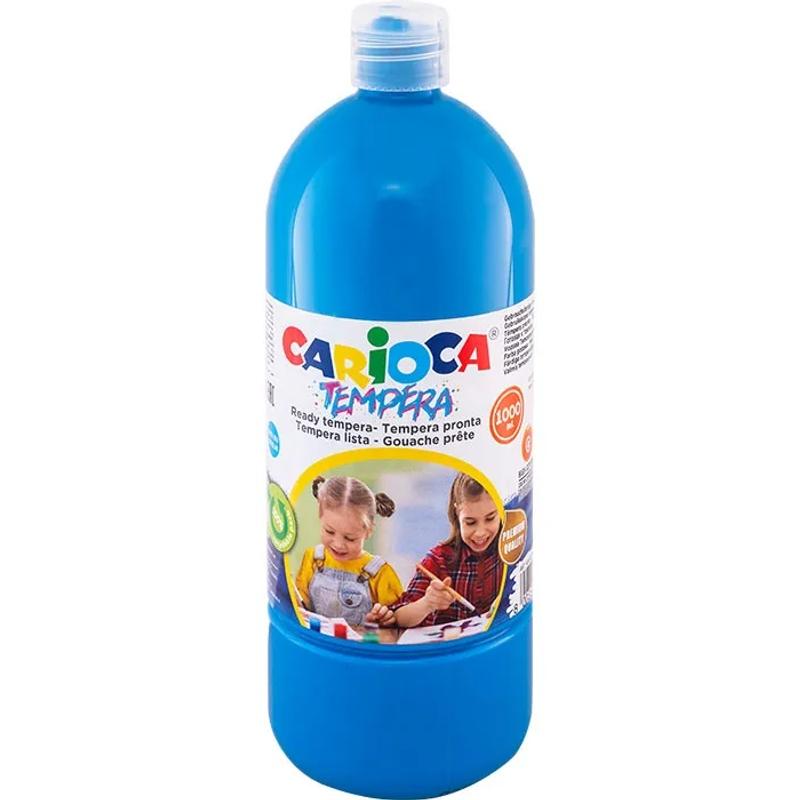 Farba tempera Carioca 1000ml Cyan