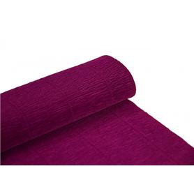 Bibuła marszczona TYMOS 50cm x 200cm  kolor purpurowy nr 13
