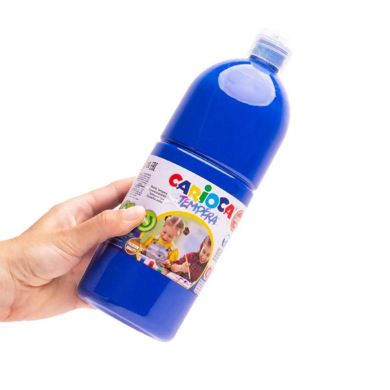 Farba tempera Carioca 1000ml Cyan